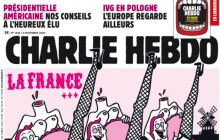 Журнал Charlie Hebdo відреагував на серію терактів у Франції новою карикатурою
