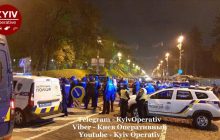 Митинг "евробляхеров": что происходит в центре Киеве ночью (фото, карта)