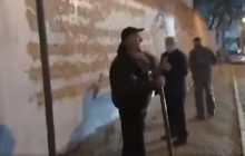 Во Львове уничтожили новый мурал, посвященный Гандзюк (видео)