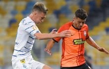 Динамо залишилося в меншості і програє Шахтарю після першого тайму (відео)