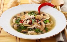 Рецепты супа с грибами: вкусное и ароматное второе блюдо
