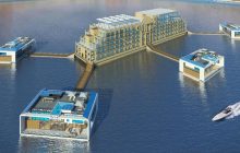 В Дубае появится плавучий отель-дворец на воде (фото)