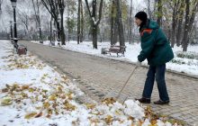В Украине выпал первый снег: картинки, открытки и забавные стихи