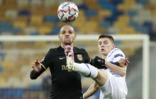 Динамо играет вничью с Барселоной после первого тайма