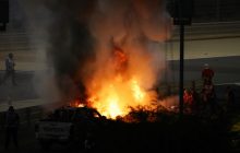 Пилот Формулы-1 записал видеообращение после пережитой аварии со взрывом (видео)