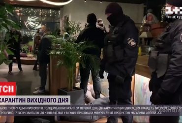 В Україні закрили півтори тисячі закладів через порушення "карантину вихідного дня"