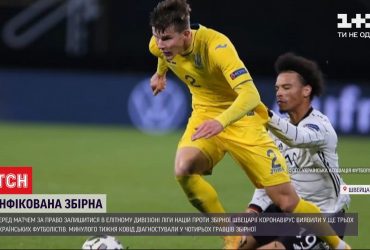 Футбольна збірна України потерпає від коронавірусу
