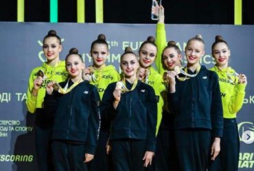 Українські гімнастки завоювали золото на чемпіонаті Європи в Києві