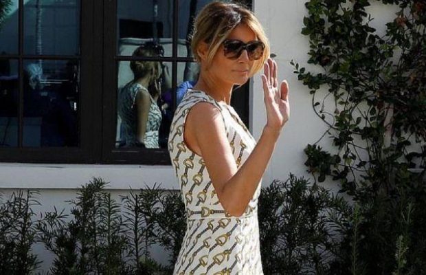 Меланія Трамп на виборах показала ефектний образ у сукні від Gucci