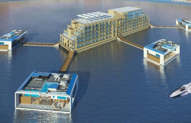 У Дубаї з'явиться плавучий готель-палац на воді (фото)
