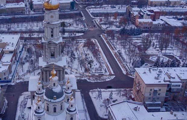 Зимова казка у Харкові: з'явилися чарівні фотографії