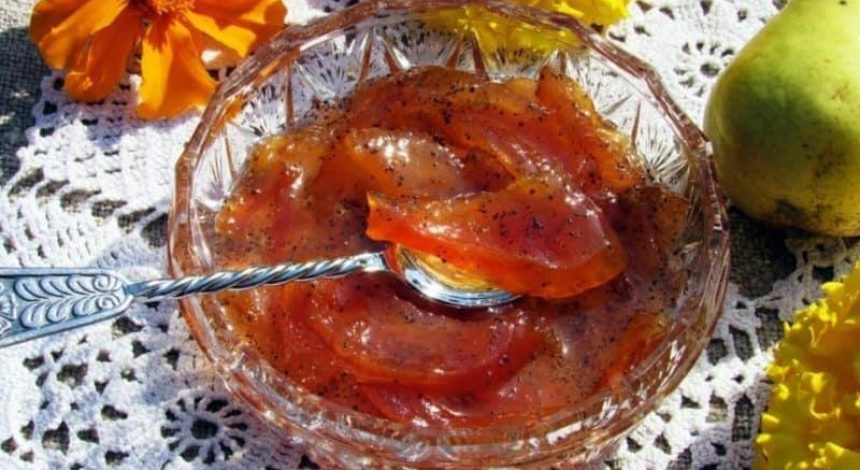 Грушевое варенье: как приготовить сладкое лакомство на зиму