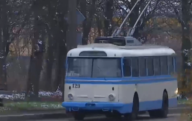 Саме цей тролейбус 60 років тому відкрив рух у Рівному / скріншот ТСН.uа Саме цей тролейбус 60 років тому відкрив рух у Рівному / скріншот ТСН.uа