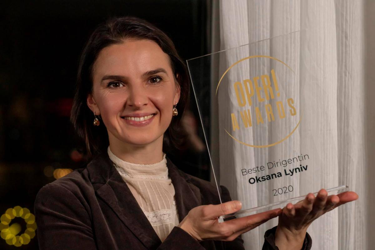 Оксана Линів стала найкращою диригенткою у Німеччині \ фото facebook.com/oksana.lyniv Оксана Линів стала найкращою диригенткою у Німеччині \ фото facebook.com/oksana.lyniv