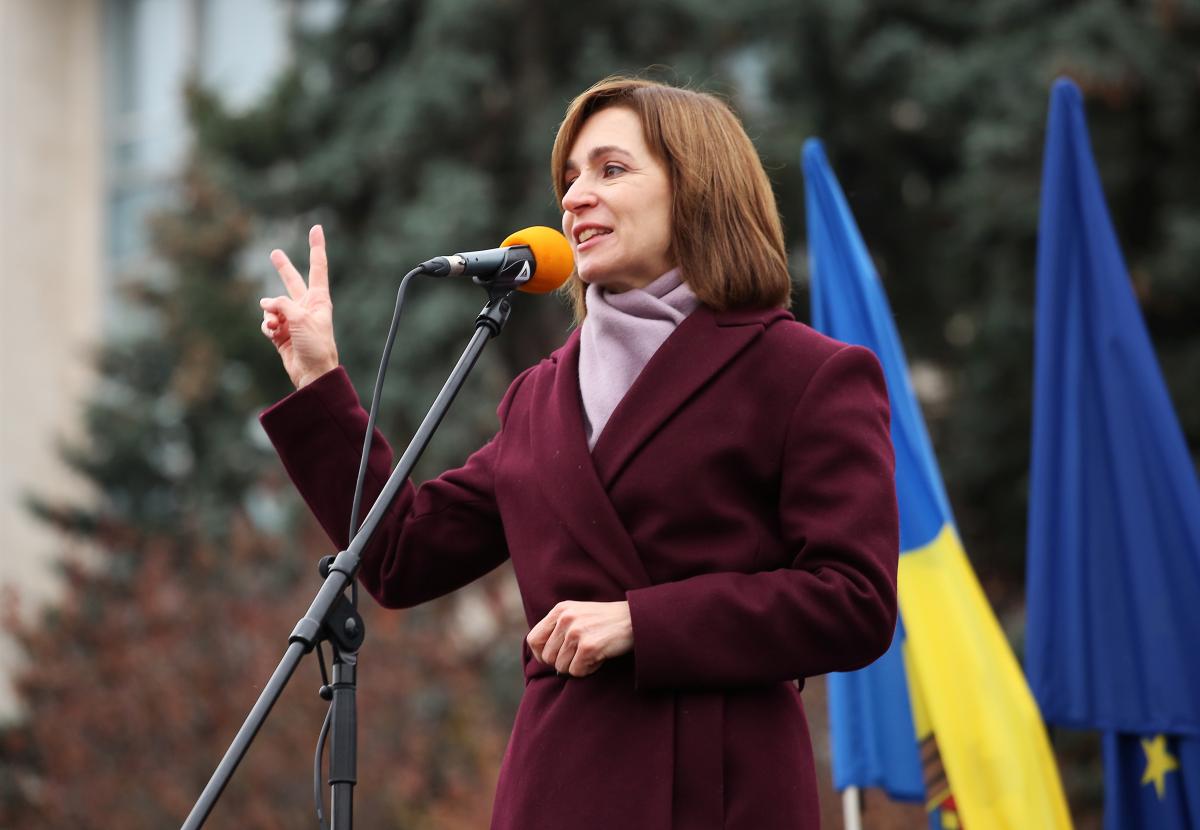 Майя Санду вважає, що жителі Придністров'я теж хочуть мирного життя / фото REUTERS Майя Санду вважає, що жителі Придністров'я теж хочуть мирного життя / фото REUTERS