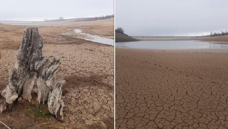 Крим без води - кримчанка приголомшила фото висохлого водосховища / twitter.com/KrimRt Крим без води - кримчанка приголомшила фото висохлого водосховища / twitter.com/KrimRt
