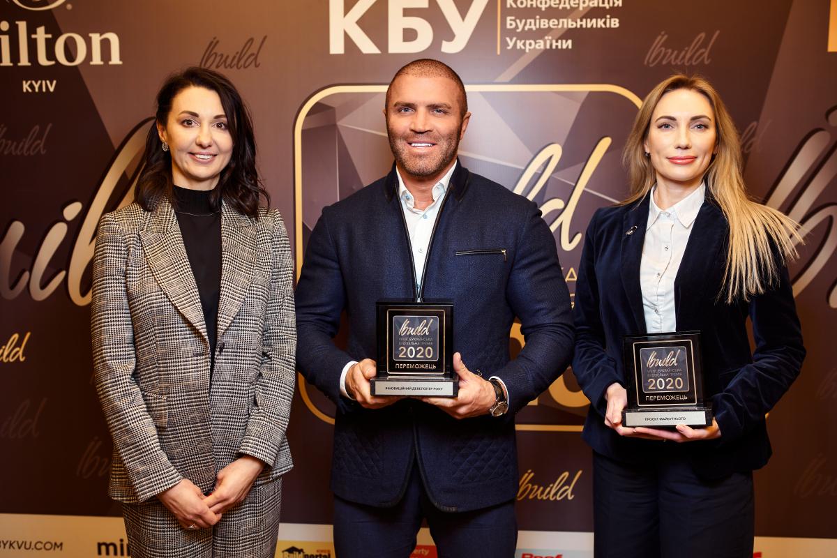 Інноваційний девелопер року, що створює проекти майбутнього – група компаній DIM отримала одразу дві премії Ibuild Інноваційний девелопер року, що створює проекти майбутнього – група компаній DIM отримала одразу дві премії Ibuild