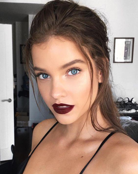 Винный оттенок помады / pinterest.com Винный оттенок помады / pinterest.com