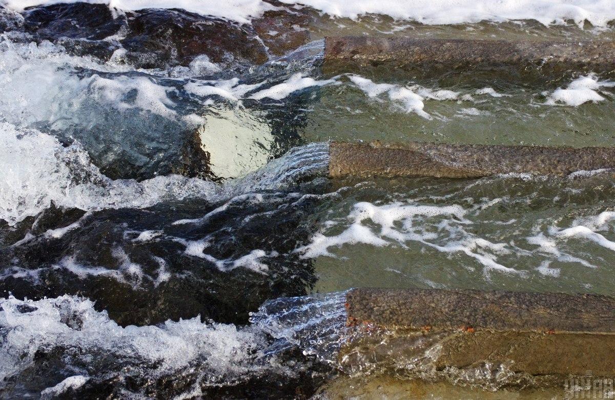 Пуск морской воды в Куяльницкий лиман / фото УНИАН