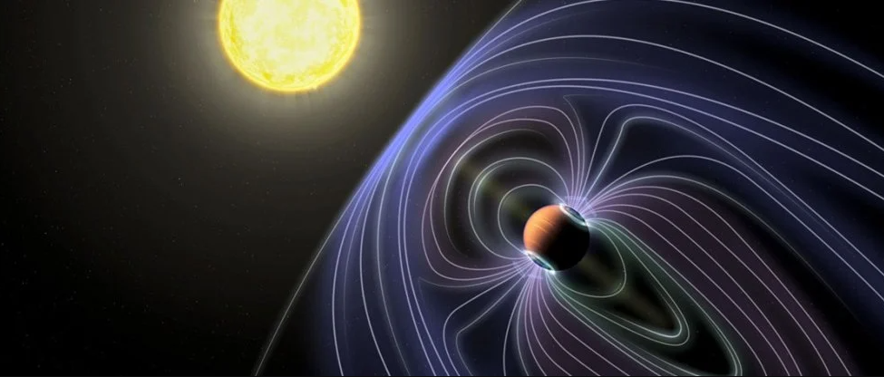 Magnetic field of the planet / photo Jack Madden / Cornell University