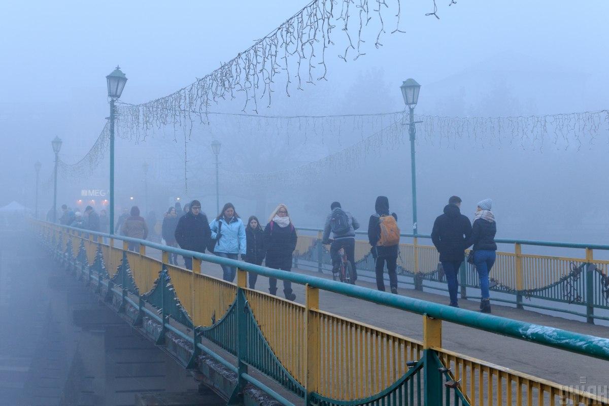 У Києві сьогодні та завтра вранці очікується туман / фото УНІАН