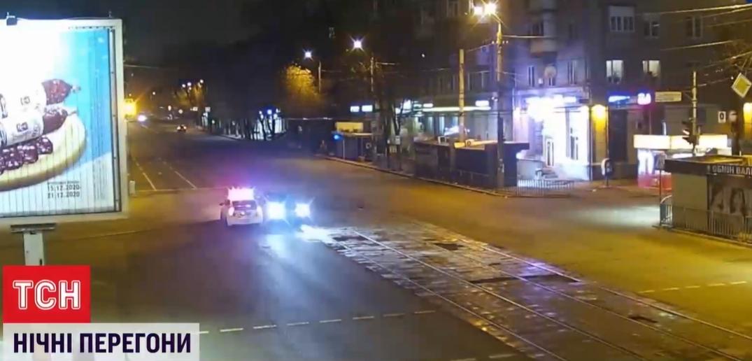 Водієві вдалося відірватися від переслідування / скріншот Водієві вдалося відірватися від переслідування / скріншот