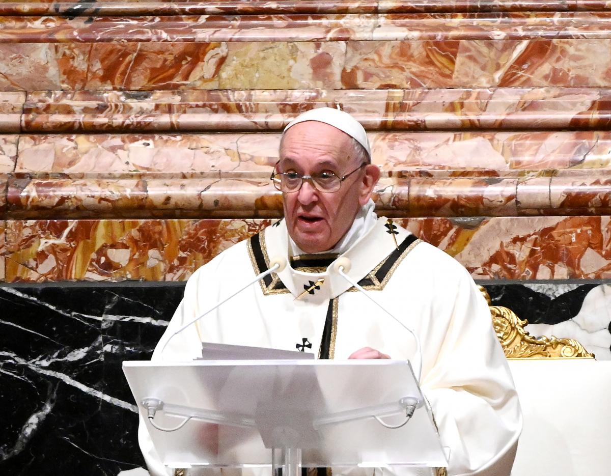 Папа Римский осудил домашнее насилие / фото REUTERS