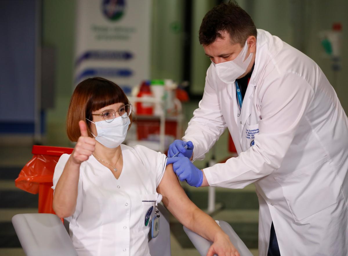 В Польше началась вакцинация от коронавируса / фото REUTERS