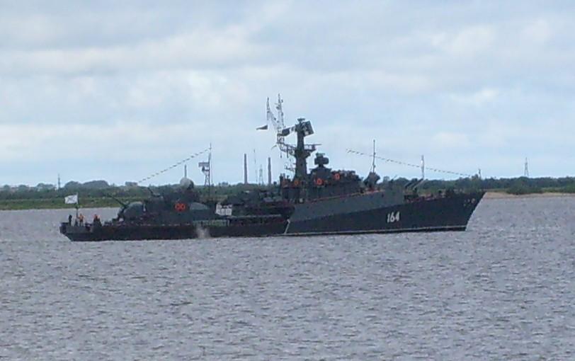 The Onega trawler sinks in the Barents Sea / Photo from Wikipedia