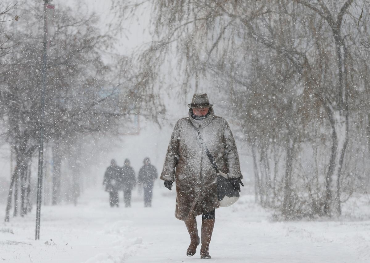 Weather in Ukraine - Emergency level red as snowstorms cover Ukraine — UNIAN