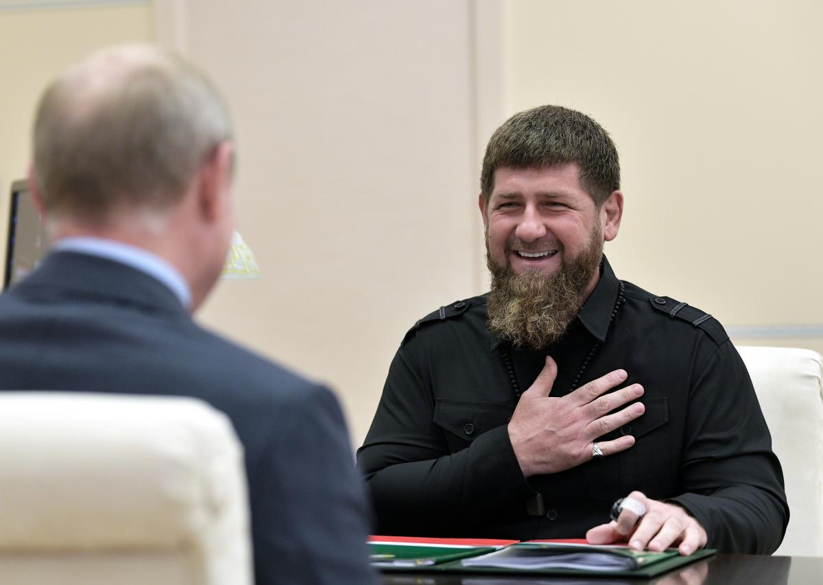 Путін і Кадиров / фото REUTERS