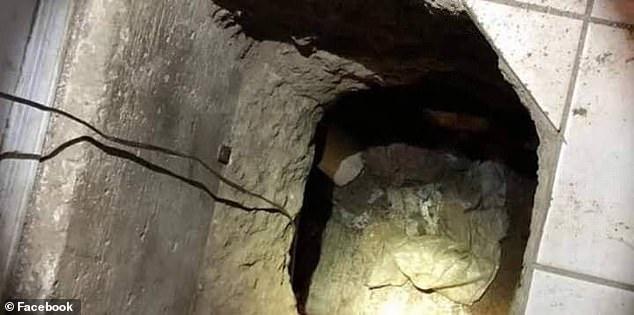 Будівельник вирив тунель від свого будинку до житла коханки / фото Federal Police Будівельник вирив тунель від свого будинку до житла коханки / фото Federal Police