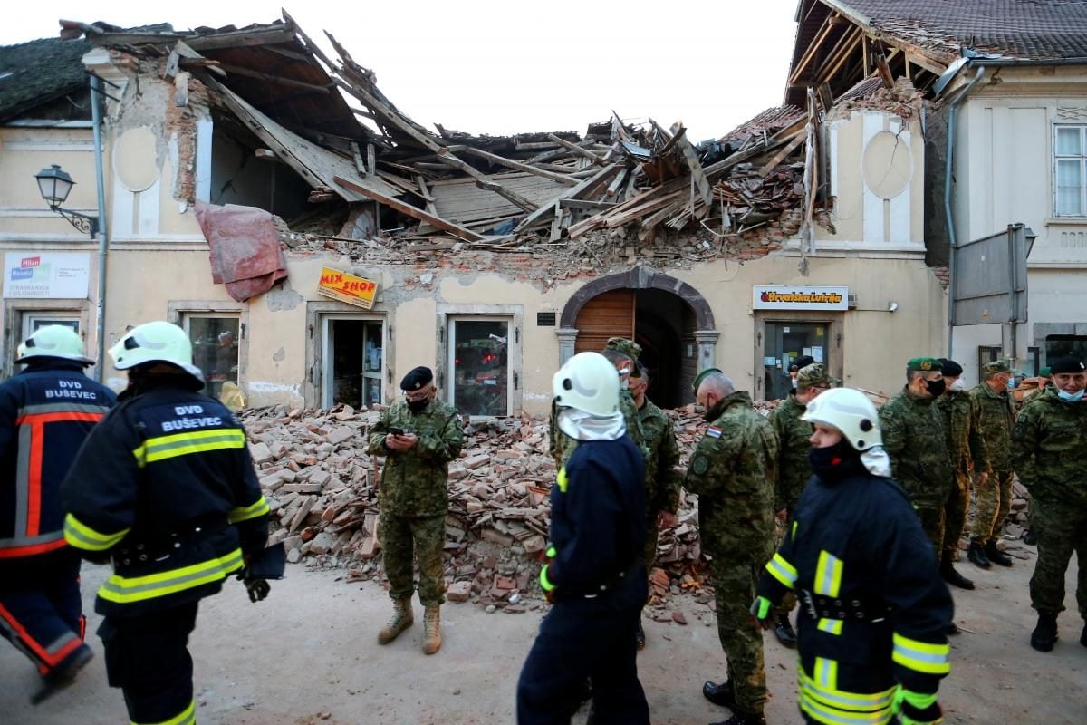 Землетрясение 30. Землетрясение в Хорватии. Землетрясение Черногория 2022. Хорватия землетрясение 16 февраля.