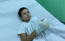 Підпалений хлопчик з Бердянська розповів, що друзі змусили вибирати між вогнем і ударами по голові (відео)