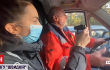 У Рівненській області патрульні перевірили, як пропускають швидку на дорозі (відео)