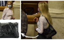 Нардеп от "Слуги народа" пришла в раду с сумкой за полсотни тысяч гривень - СМИ (фото)