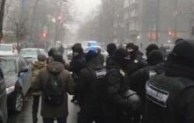 У центрі Києва на акції підприємців сталися сутички з поліцією (відео)