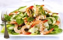 Вкусные салаты с креветками: рецепты яркого и оригинального блюда