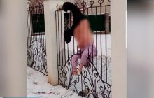 Россиянка погибла от обморожения, застряв в заборе (фото 18+)
