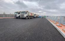 На запорожских мостах проверили грузовиками прочность первой очереди - глава "Укравтодора"