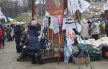 Протесты "ФОПов": митингующие провели на Майдане всю ночь и расходиться не собираются (фото)