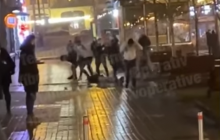 На столичному Хрещатику вночі сталася масова бійка (відео)