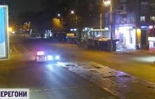 "Раздражают штрафы за нарушение ПДД": в Днепре полиция всю ночь ловила пьяного водителя (видео)