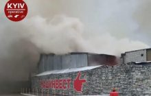 В Киеве часть Святошино накрыл густой дым: что случилось