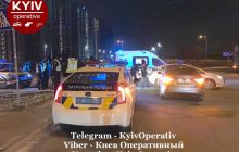 У Києві водій скоїв два ДТП й відкрив стрілянину по копах: зараз він у лікарні (фото, відео)