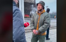"Он как Цой": харьковчанин объяснил, почему решил "набить" Кернеса на лбу (видео)