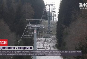 ЄС закликає країни не відкривати гірськолижні курорти через пандемію