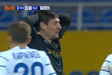 Динамо - Колос -  0:1. Арбітр призначив пенальті у ворота "Колоса"