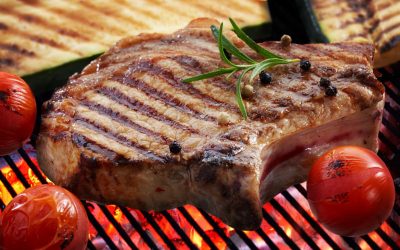 Ароматный и сочный свиной стейк на гриле – пошаговый рецепт приготовления с фото