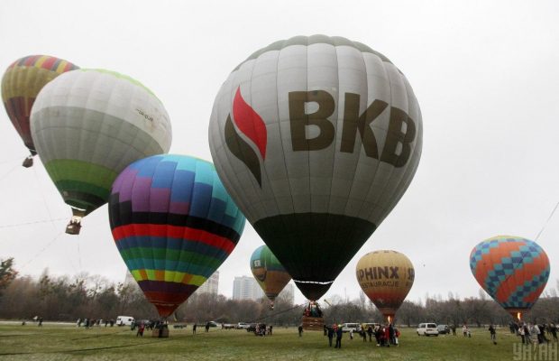 У Києві встановлять рекорд за кількістю прапорів України в небі на повітряних кулях